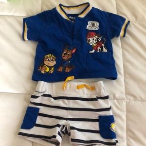 2 piece paw patrol outfit